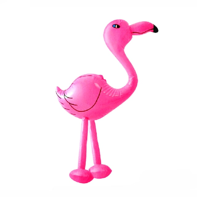 Trayknick Inflatable Flamingo Summer Swimming Beach Party Water Float Toy Pool Decoration