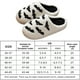 thumbnail image 2 of Zapatillas de felpa de murciélago/pirata de Halloween pantuflas mullidas para el hogar antideslizantes para hombres y mujeres, 2 of 8