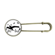thumbnail image 1 of Panda. EsES Broche De Broche De Metal Antiguo Unbranded M, 1 of 3