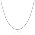 thumbnail image 2 of Bling Jewelry Womens Sterling Silver Sparkle Diamond Cut Bead Chain Necklace 16-24 Inch Italy Made, 2 of 5