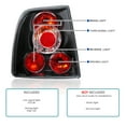 thumbnail image 3 of Spec-D Tuning Tail Lights Black Compatible with 1998-2001 Volkswagen Passat 4 Door , Left + Right Pair Assembly, 3 of 7
