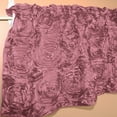 thumbnail image 2 of Rosette Floral Pop Up Flower Window Valance 54 Inch Wide Dusty Rose, 2 of 2