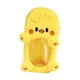 thumbnail image 2 of Portatarjetas de peluche con forma de animal, portatarjetas portátil, único, protector de regalo, suave, figura pequeña, bolsa de exhibición, estuche Pollo amarillo, 2 of 8