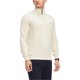 thumbnail image 1 of Tommy Hilfiger Mens Quarter Zip Cardigan Suéter, Blanco, Pequeño, 1 of 1