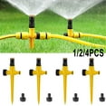thumbnail image 3 of 1/2/4Pcs 360° Lawn Sprinkler System Automatic Grass Watering Spray Irrigation, 3 of 5