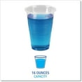 thumbnail image 2 of Boardwalk BWKTRANSCUP16CT 16 oz. Polypropylene Plastic Cold Cups - Translucent (1000/Carton), 2 of 5