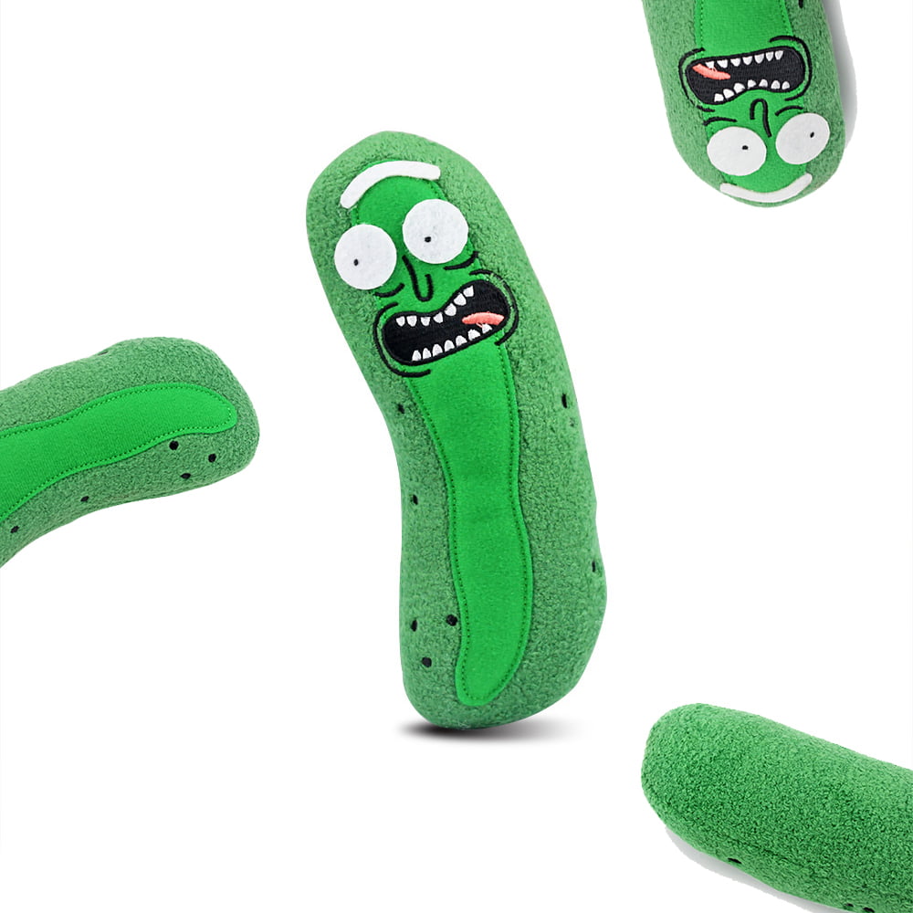 Details about   Cartoon Cucumber Pickle Rick Plush Doll Toy Kids Stuffed Toy Accessory Gift Q1O6 