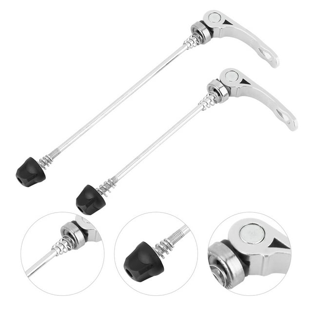 Mountain Bike Skewers Set, High Strength Quick Release Alloy Front Rear Axle Skewer, Various Colors for Choice