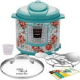thumbnail image 6 of The Pioneer Woman Instant Pot LUX60 6 Qt Vintage Floral 6-in-1 Multi-Use Programmable Pressure Cooker, Slow Cooker, Rice Cooker, Saute, Steamer, and Warmer, 6 of 12