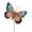 Butterfly, variant on Regal Art & Gift Sasquatch Stake/Wall Decor - Walking Metal 34.5" Garden Yard