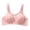 Pink, variant on Sngxgn Women's No Side Effects Underarm and Back-Smoothing Comfort Wireless T-Shirt Bra(Black,44)