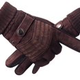 thumbnail image 3 of Guantes de nieve a prueba de viento Mantiene el calor ajustable para B 3D Marrón Zulema Guantes de snowboard, 3 of 5