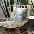 thumbnail image 3 of Amrita Sen Designs CAPL735BrCDS-ZP-26x26 26 x 26 in. Reindeer Herd Broadcloth Indoor & Outdoor Zippered Pillow - Green & White, 3 of 6