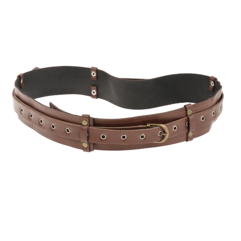 Medieval Waist Belt Knight Belt Multifunction Steampunk  display picture 3