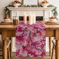 thumbnail image 2 of Table Runner 36 Inches Long for Kitchen Dining, Cherry Blossom Dresser Scarf Farmhouse, Dining Table Decorations for Wedding/Parties, Spring Watercolor Flowers Modern Abstract Art 13 x 36 In, 2 of 8
