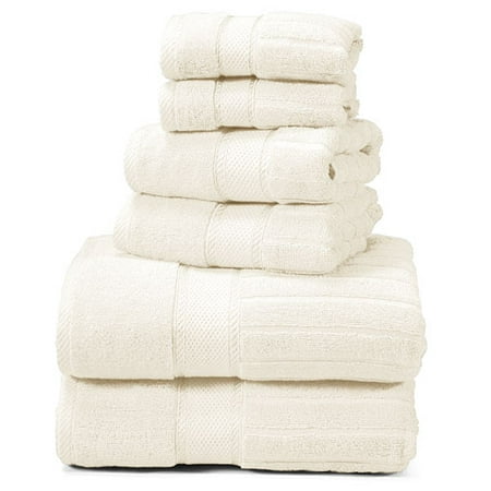 Ivory 100% Cotton Towel Set