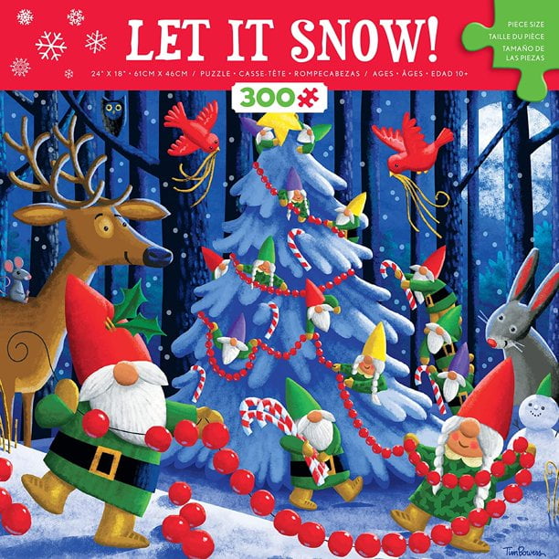 Ceaco - Christmas - Gnome for the Holidays - 300 Piece Oversized