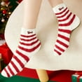 thumbnail image 6 of Hometravel Christmas Fleece Socks, Thickened Warm Socks for Winter, Cozy Floor Socks with Holiday Patterns, Festive Footwear for Indoor and Home Wear, 6 of 6