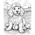 thumbnail image 6 of Cockapoo Coloring Book, (Paperback), 6 of 6