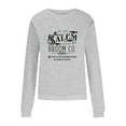 thumbnail image 5 of Alkepwun Halloween Sweatshirts for Women Salem 1692 Broom Co. Shirt Fleece Lined Halloween Witch Sweaters Crewneck Holiday Pullover Long Sleeve Tops, 5 of 6