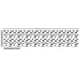 thumbnail image 2 of Abstract Fabric by the Yard Upholstery, Different Kind Rounded Stripes and Dots in Geometric Design Modern Art, Decorative Fabric for DIY and Home Accents, Charcoal Grey White by Ambesonne, 2 of 4