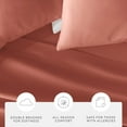 thumbnail image 4 of Noble Linens 2 Piece Pillow Case Set, Clay, Standard/Queen, 4 of 10