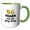 Green/White, variant on 3drose, 56 Year Anniversary Still Going Strong Gift for 56th Wedding Anniversary, 11oz Two-tone Blue Mug