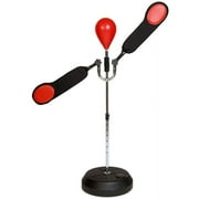 Health Mark Pow! Pow! Dual Pad Kick Boxing Station with Speed Bag