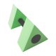 thumbnail image 5 of Mancuerna de agua, Mancuerna de agua triangular, Mancuerna de agua triangular, Mancuerna de agua EVA Verde, 5 of 7