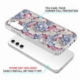 thumbnail image 4 of MyBat Pro Mood Series Case (with Diamonds) for Samsung Galaxy A15 5G - Floral Gems, 4 of 5