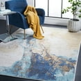thumbnail image 2 of SAFAVIEH Phoenix Lauressa Abstract Area Rug, Blue, 5'5" x 7'7", 2 of 8