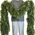 thumbnail image 2 of 5 Ft Christmas Garland - Artificial Norfolk Pine Garland, Cedar Garland, for Fireplace Mantel Table Doorframe Indoor Outdoor, Holiday Christmas Decoration, 2 of 12
