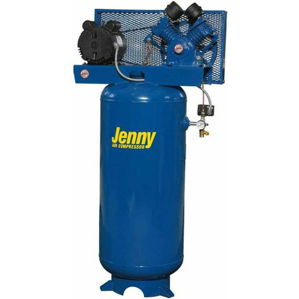 Jenny Compressors J5A80V Single Stage Vertical Corded Electric Powered