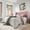 Pink, variant on Amolife Queen Size Velvet Upholstered Bed with Wingback Headboard, Pink