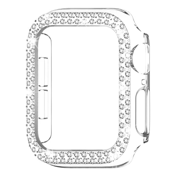 Protector para Pantalla Estilo Diamantes para Apple Watch Ultra/10/9/8/7/6/5/4/3/2/1/SE, Resistente a Rayones