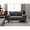 Gray, variant on US Pride Furniture 58'' Velvet Square Arm Loveseat, Pink