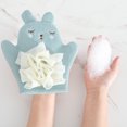 thumbnail image 3 of Manopla de baño para bebé, toallitas, guantes de lavado para niños, exfoliante corporal para baño para niños pequeños, 3 of 5