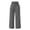 Gray#linen pants women, variant on Loose Linen Pants Women Palazzo Summer Boho Flowy Wide Leg High Waist Casual Lounge Pant 2026 Travel Vacation Trousers Dark Gray,S