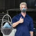 thumbnail image 3 of Antqov Reusable Face Gas Mask Cover Paint Face Cover For Work Protection, 3 of 7