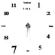 thumbnail image 2 of Reloj de pared kit moderno ANGGREK DIY Etiqueta de superficie de espejo 3D, 2 of 5