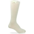 thumbnail image 4 of Jefferies Socks Girl's Pointelle Bow Knee High Socks 1 Pair Pack, 4 of 4