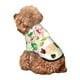 thumbnail image 5 of Fotbe Floral Vintage Sudadera con Estampado para Perros Pequeños – Suéter con Capucha para Mascotas, Tela Suave de Forro Polar con Bolsillo-X-Small, 5 of 7