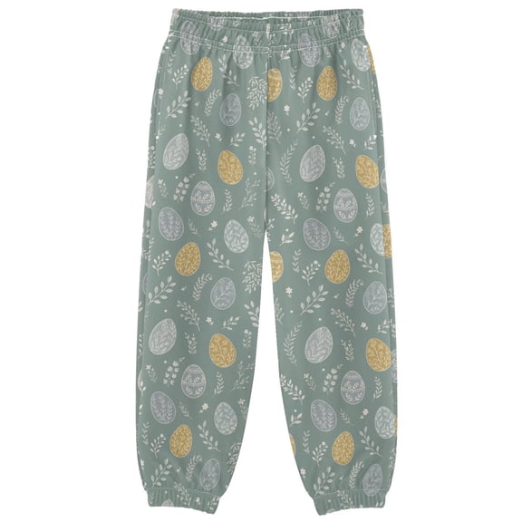 Eggs Boys Pants Kids Casual Sweatpants Joggers Toddler Sports Pants 3-10 Years