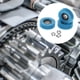 thumbnail image 5 of 3 piezas Durable 36T Baoblaze Engranajes planetarios Motor Embrague Equipo Parte Diámetro exterior 38 mm Nailon Azul Engranaje planetario, 5 of 8