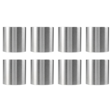 

8 Pieces Stainless Steel Mousse Rings Round Biscuit Cutter Cake Mold