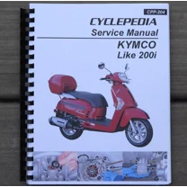 2010-2023 KYMCO Like 200 200i Scooter SERVICE & REPAIR MANUAL