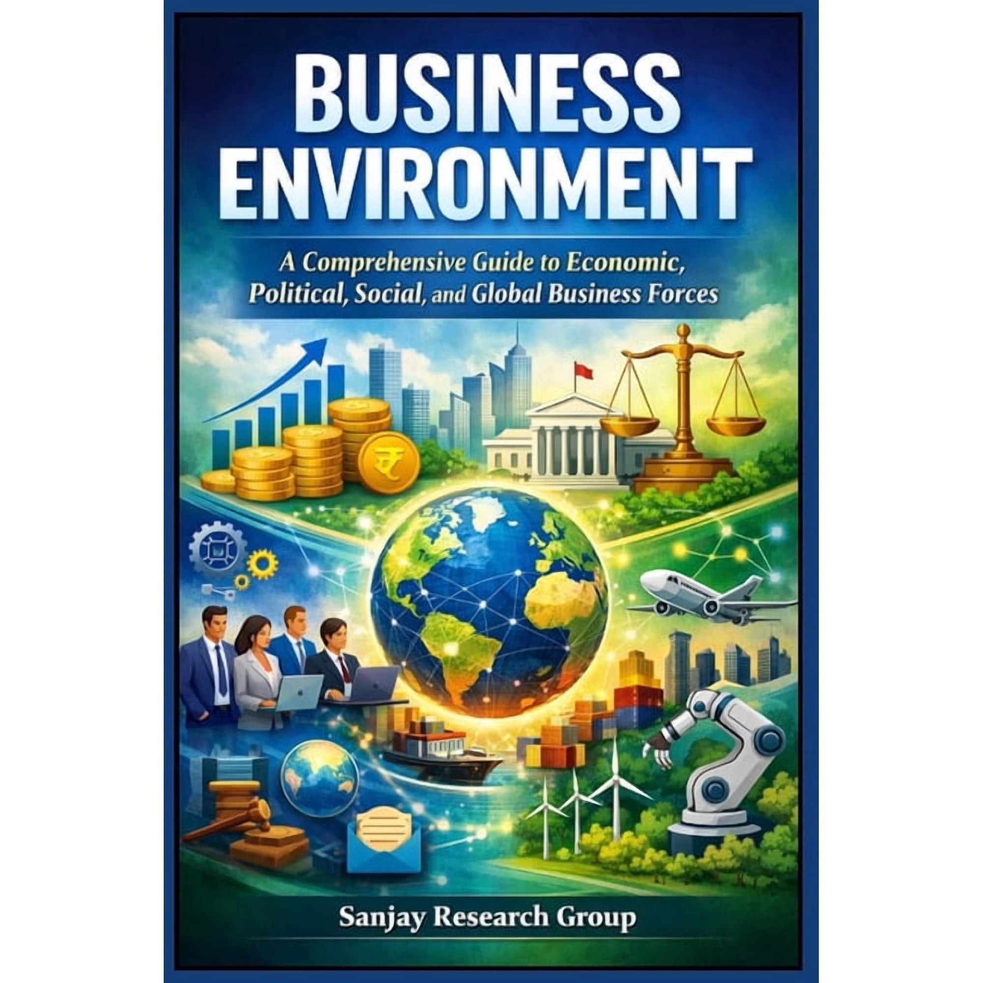 Business Study Books by Sanjay Mandavi Business Environment: A Comprehensive Guide to Economic, Political, Social, and Global Business Forces, Book 12, (Paperback)