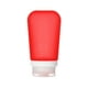thumbnail image 1 of Botella de viaje humangear GoToob+ grande de silicona de 100 ml, color rojo, 1 of 6