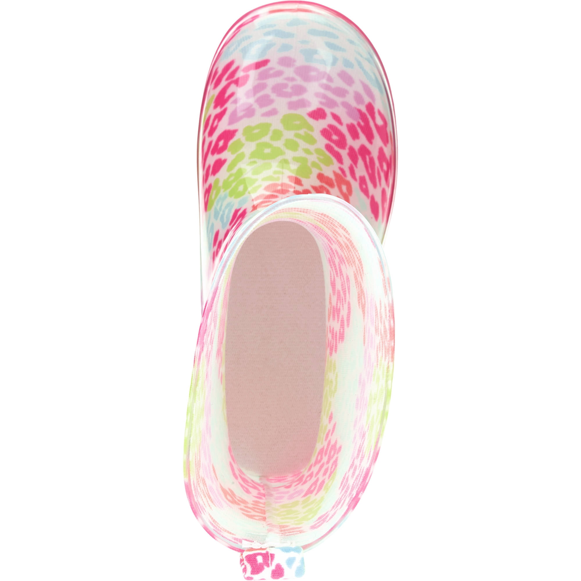 Pebble Leopard Printed Toddler Girls' Jelly Rain Boots