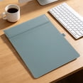 thumbnail image 5 of Solivara Pu Leather Letter Size Clipboard Padfolio With Writing Board For Business Meeting And Desk Memo Organizer(Light Blue,As Shown), 5 of 6